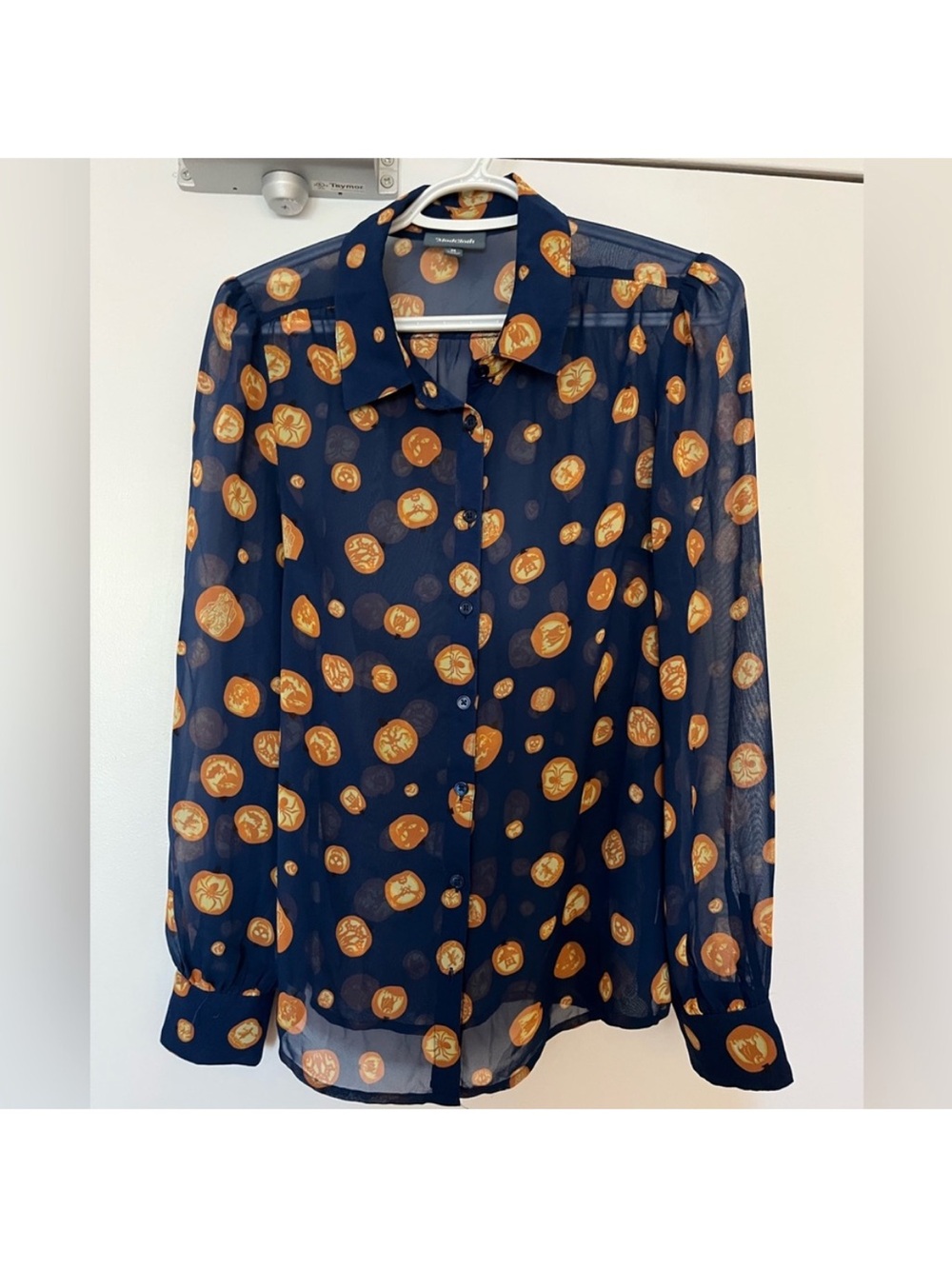 ModCloth Pumpkin Blouse